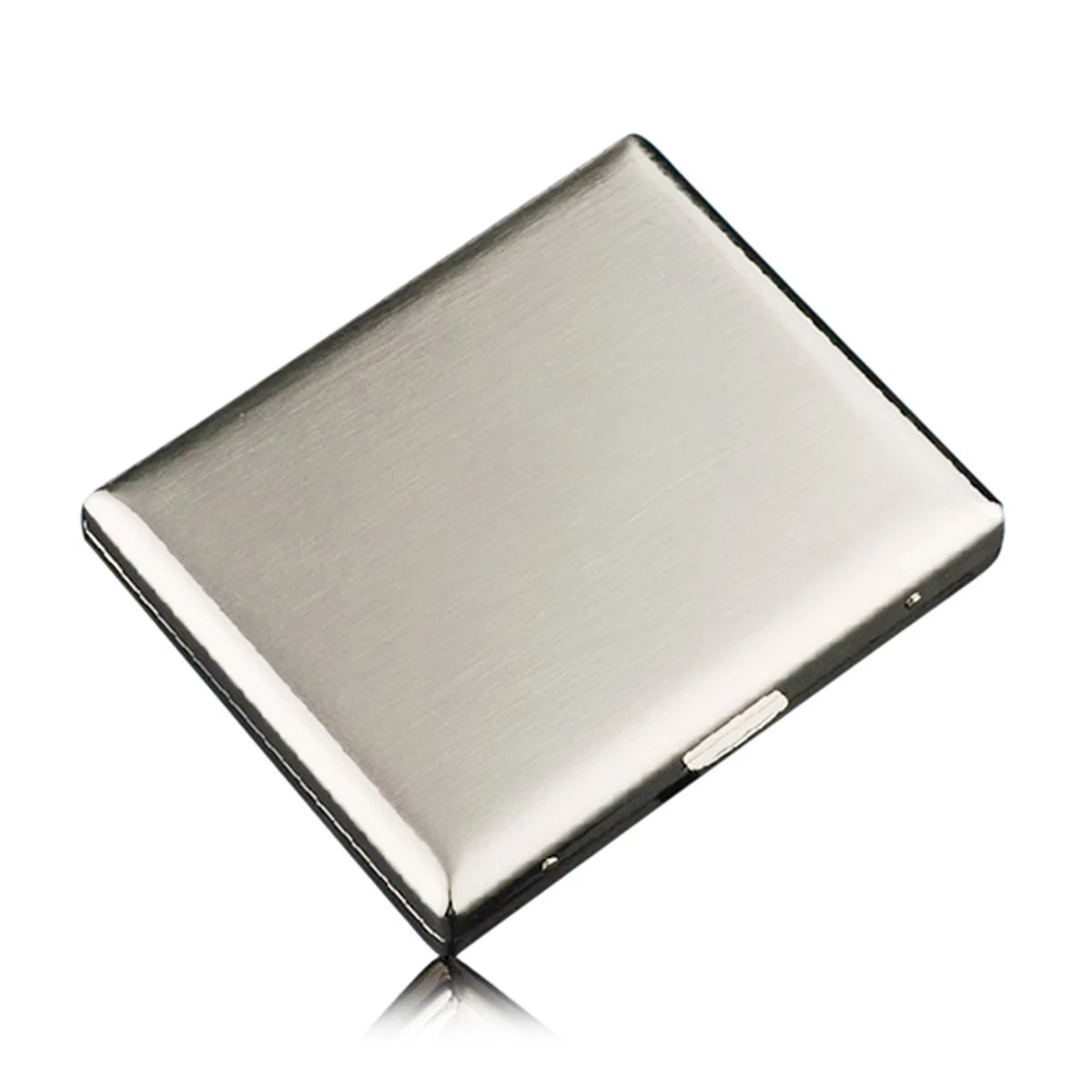 Stainless Steel Cigarette Case 20 Cigarettes Silver Waterproof Pocket