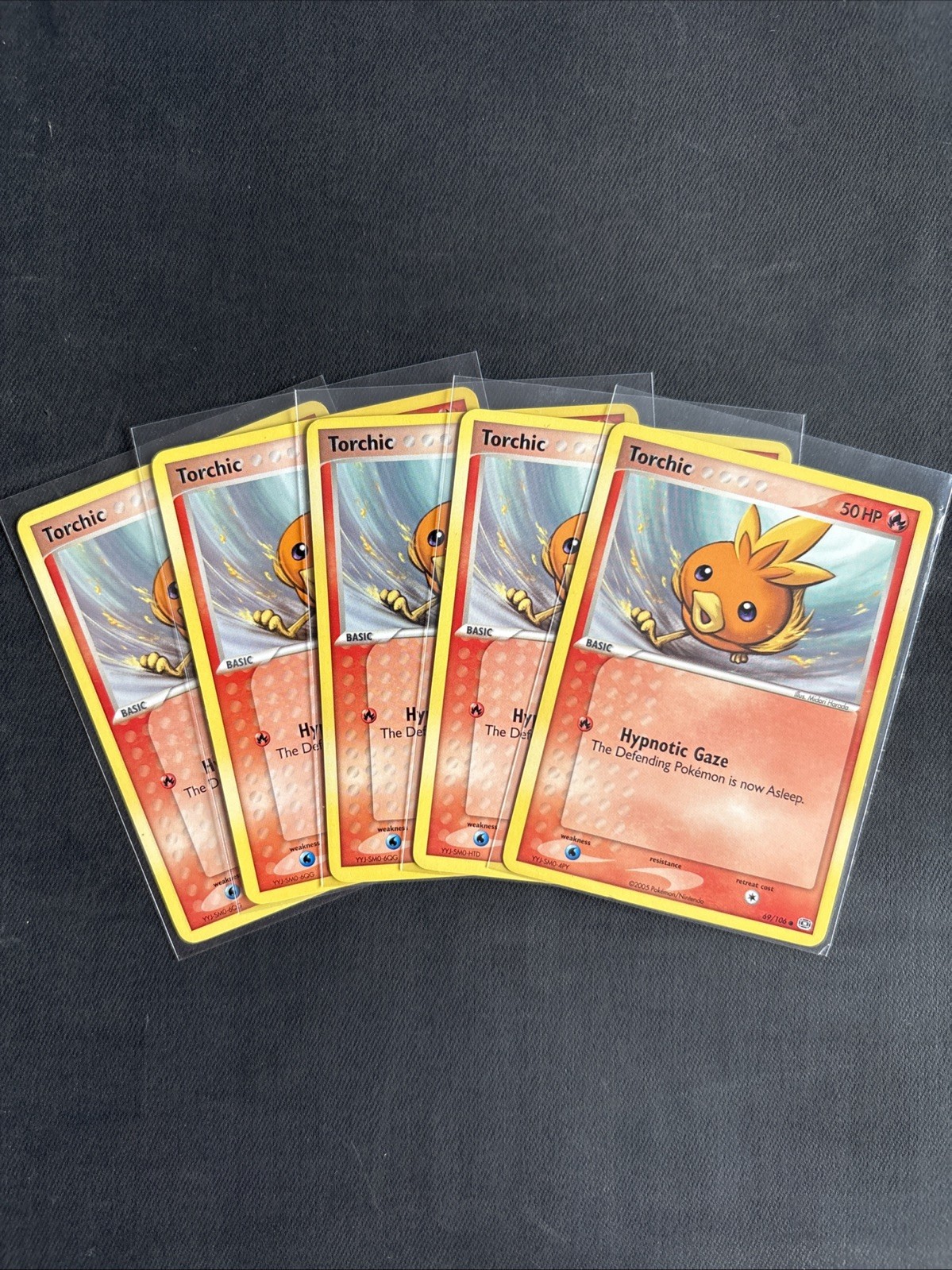 Torchic 69/106 EX Emerald Regular Common Non Holo - Pick Your Card By Number