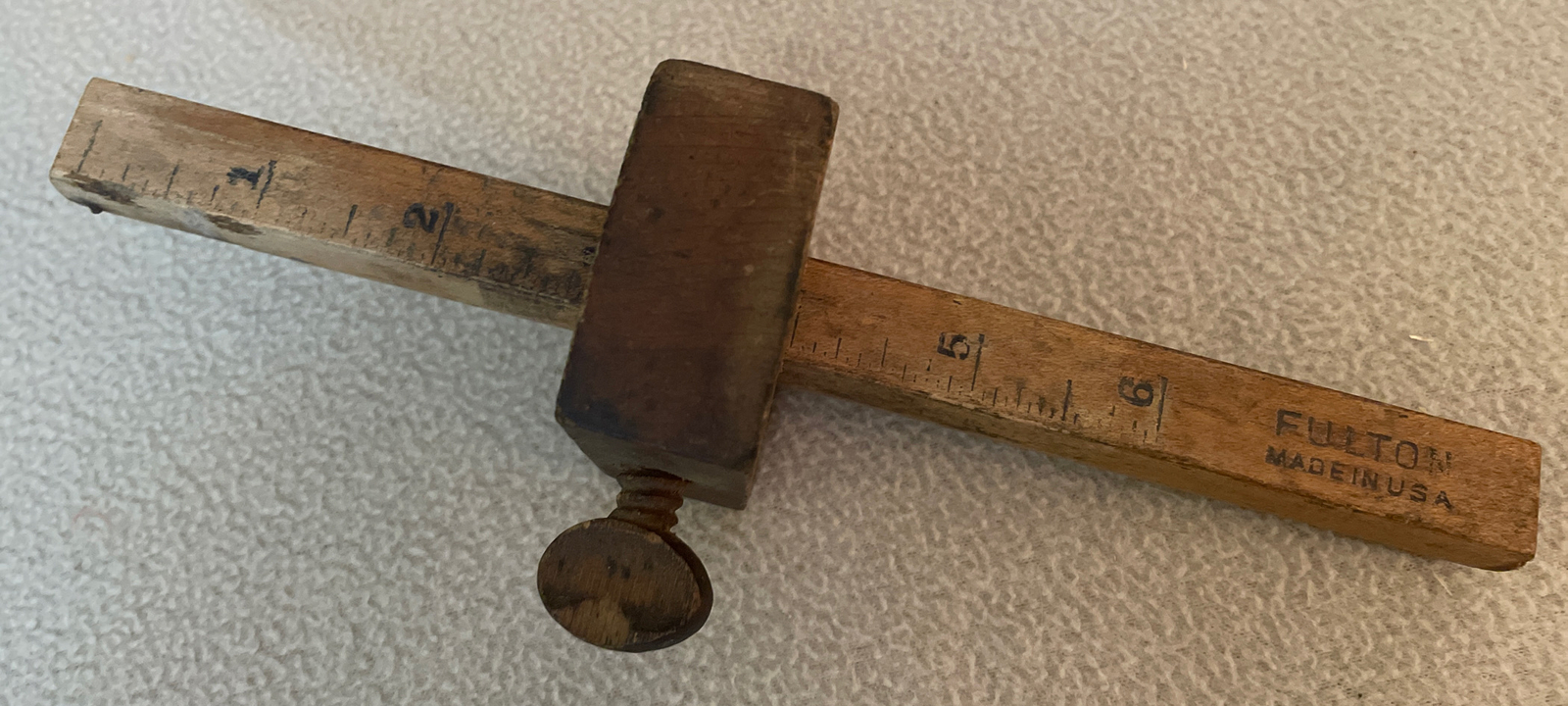 Vintage FULTON Woodworkers Marking 6\