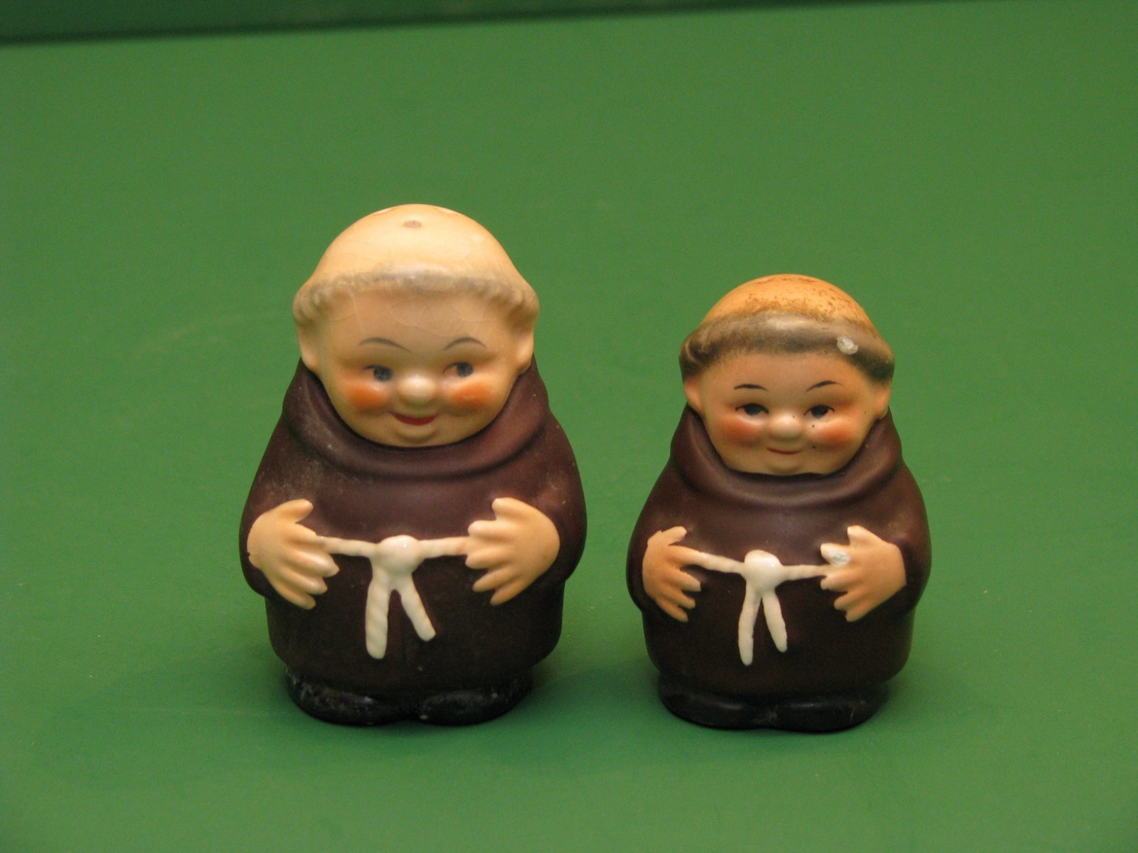 Friar Tuck Goebel Germany Salt and Pepper Shakers 