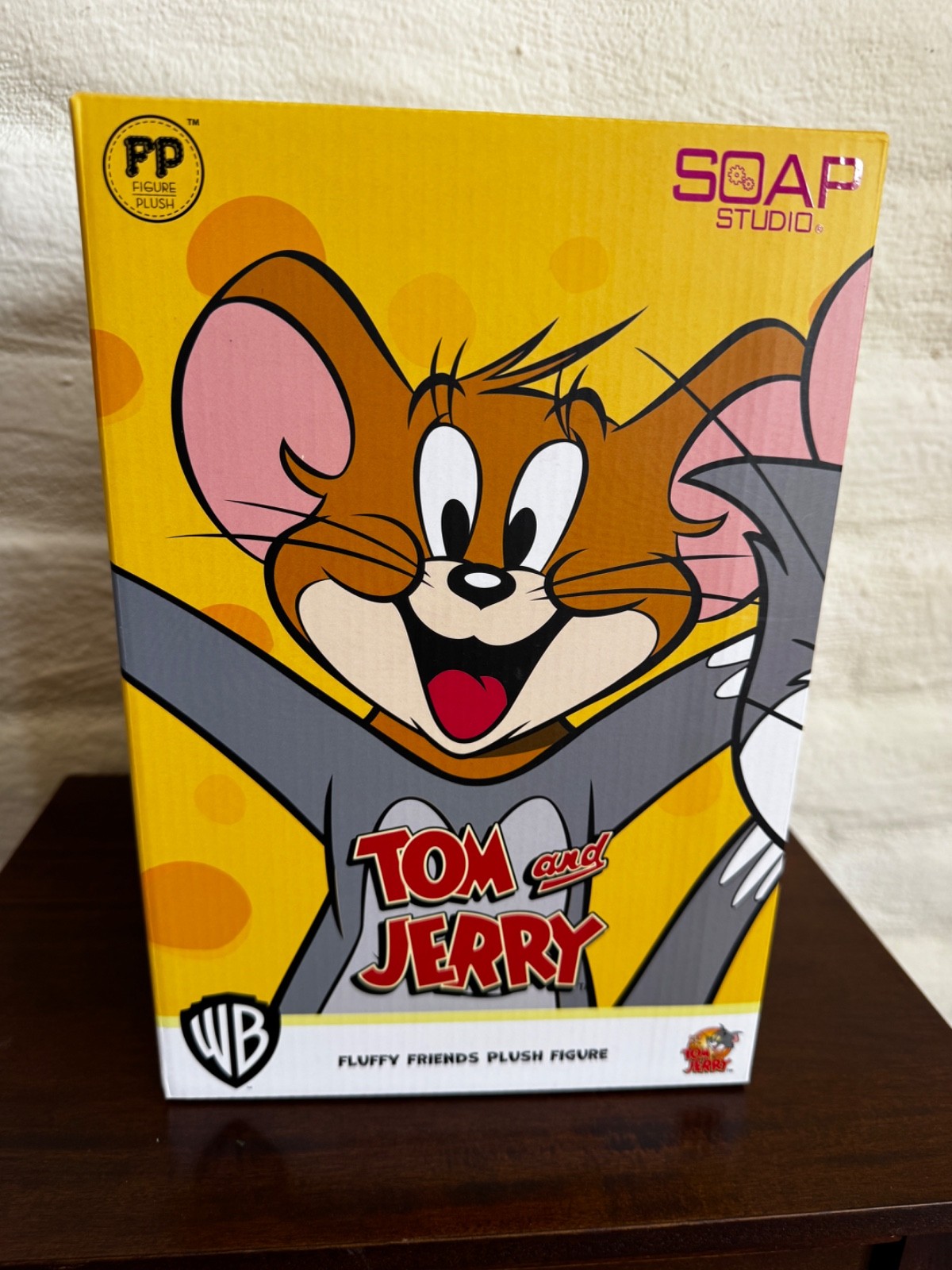 Soap Studio Tom & Jerry Fluffy Friends Plush Figure RARE 2% New but Opened
