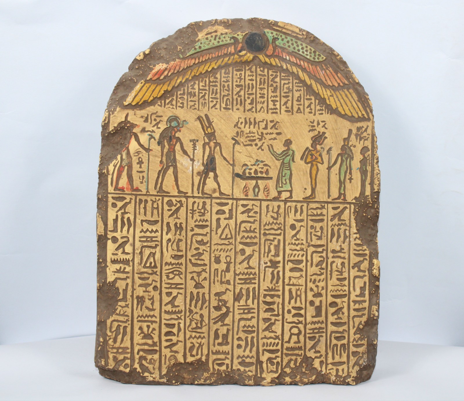 Ancient Egyptian Antique Pharaonic Stela Book of Dead BC