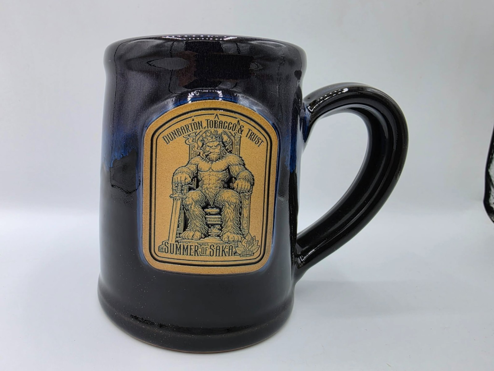 Dunbarton Tobacco & Trust Summer of Saka Handmade Ceramic Mug Cigar Collectible
