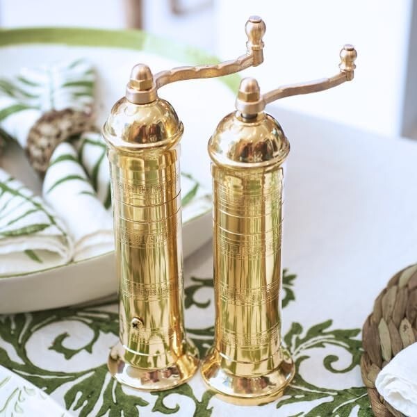 Pepper Mills Brass Alexander 2-Piece #102 #104 7.5