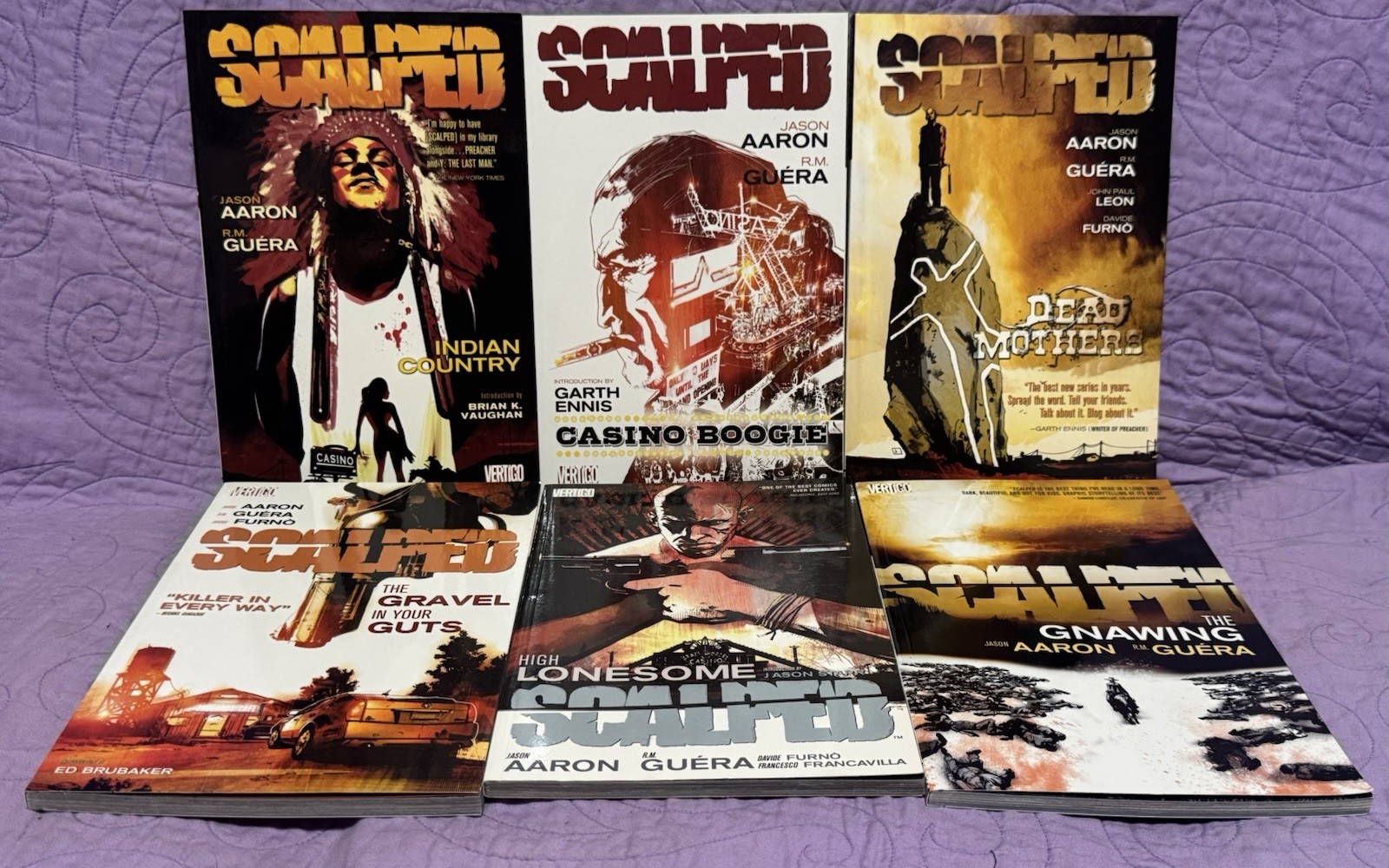Scalped Vol 1-6 Jason Aaron R.M. Guera DC Vertigo Graphic Novels/TPB
