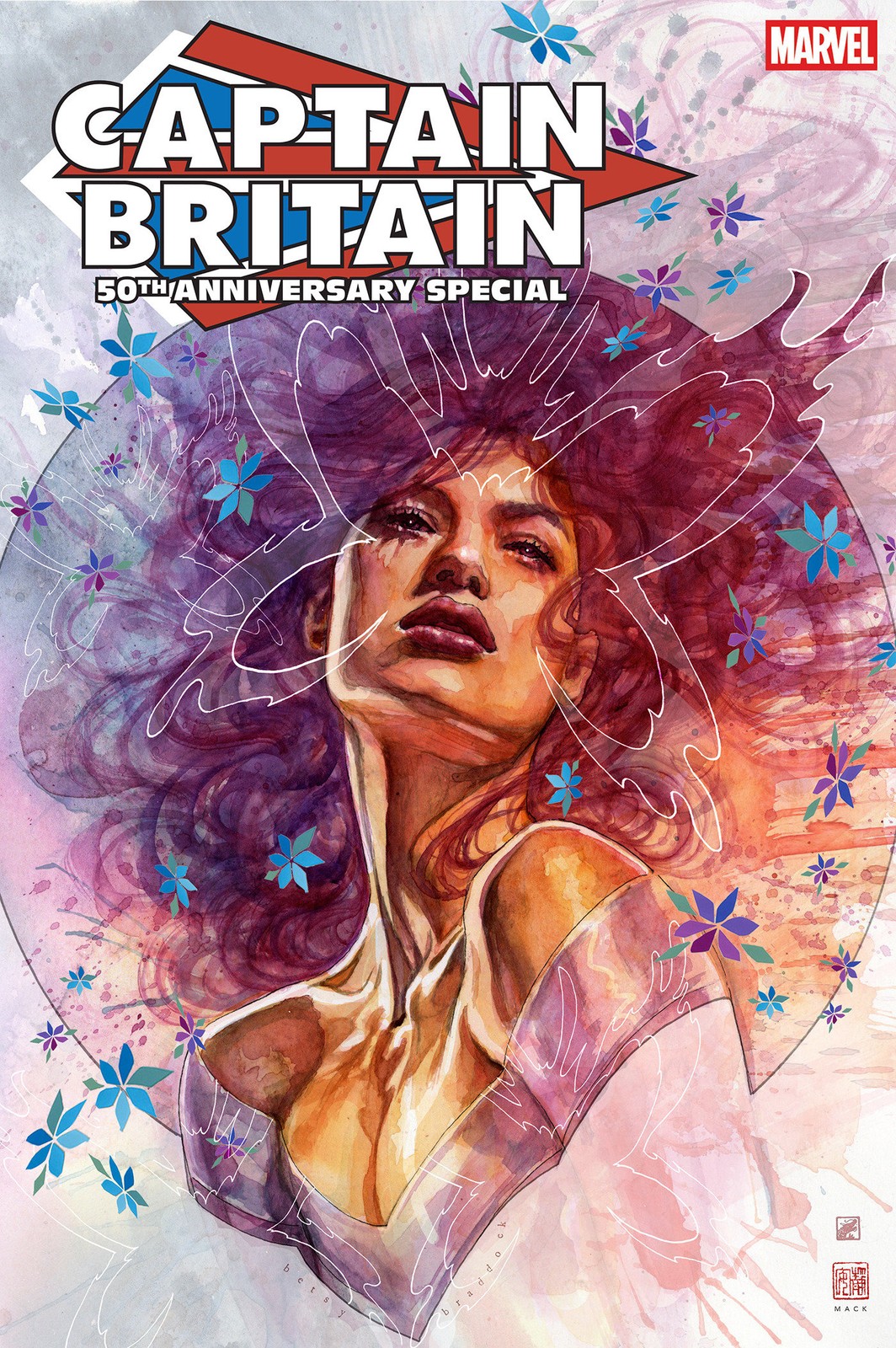 Captain Britain 50th Anniversary Special #1 David Mack VAR Pre Order 10/14/26