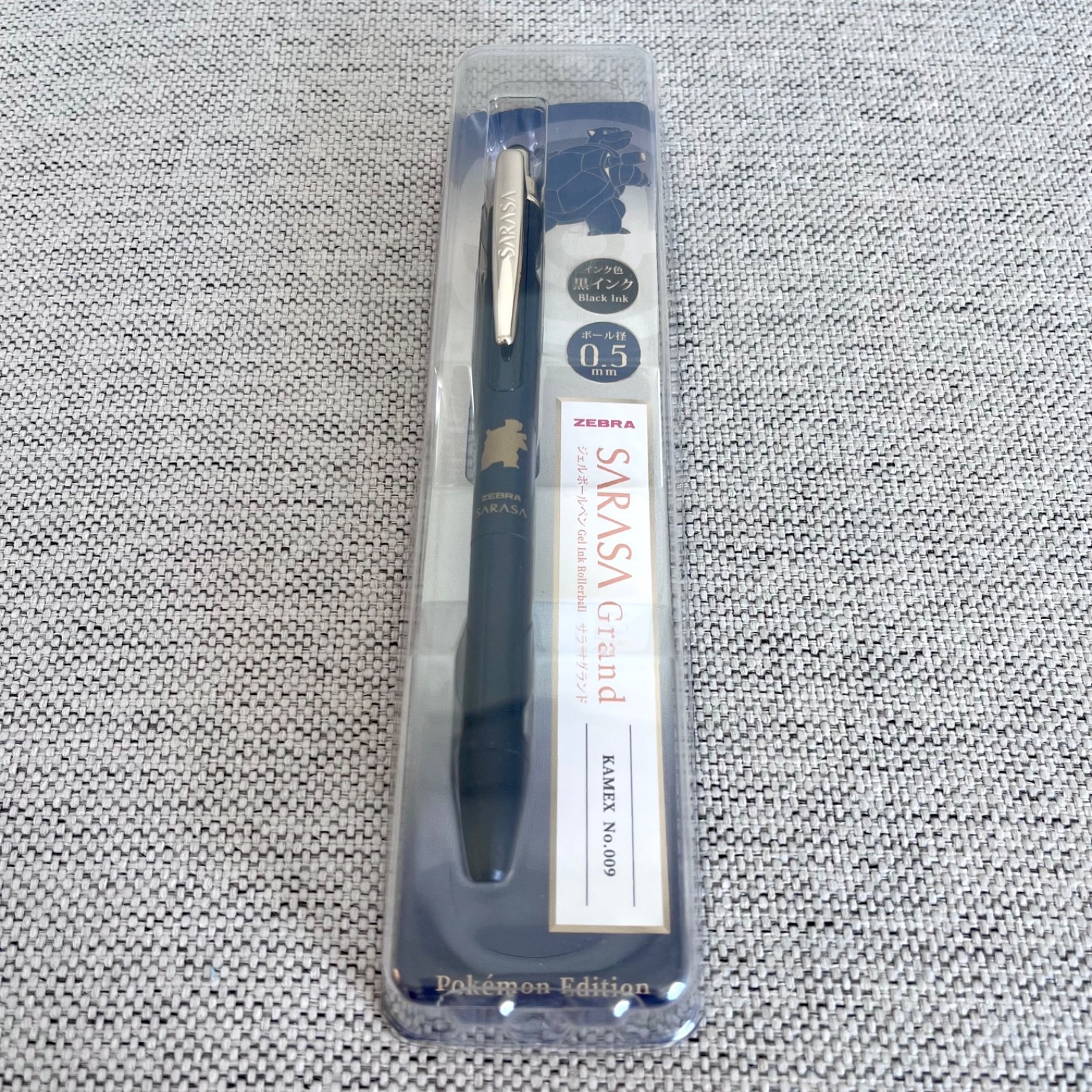 [NEW] Pokémon 30th Anniversary Zebra Sarasa Grand Ballpoint Pens Black Ink 0.5mm