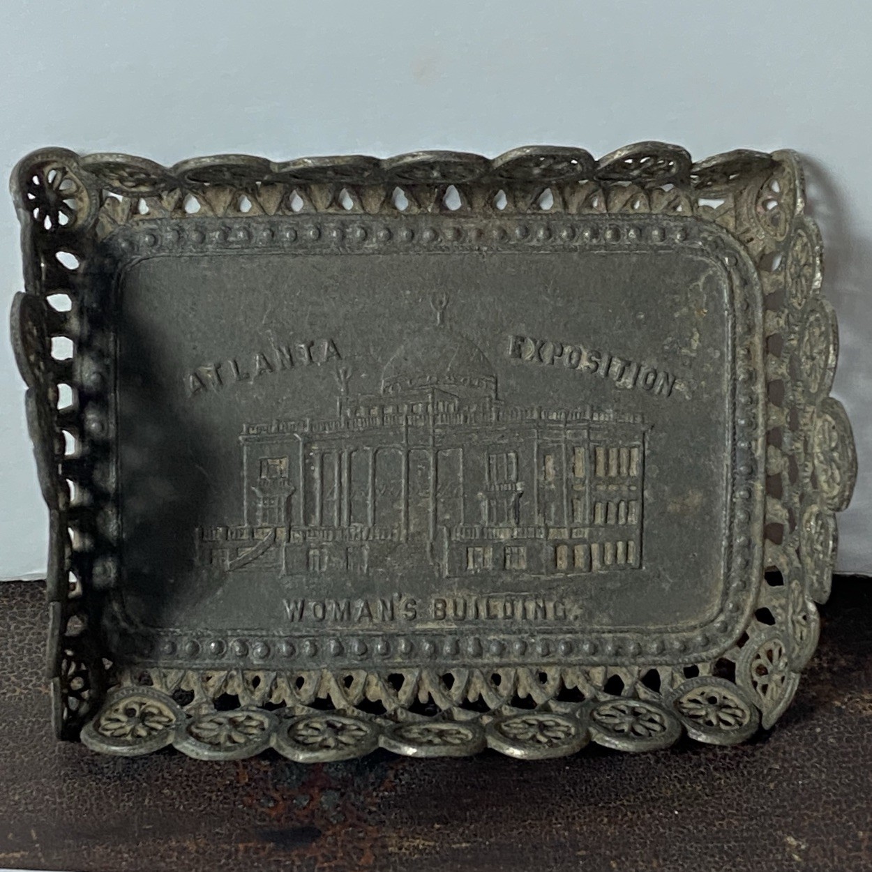 Woman’s Building 1895 Cotton States and International Exposition Souvenir Tray