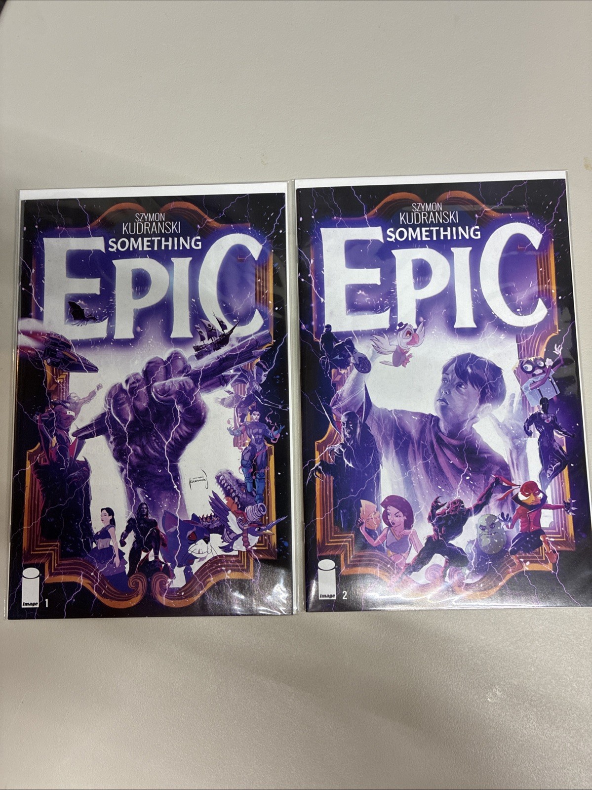 Something Epic: Kudranski 1 And 2 NM/NM+ Image Comics Read See CLZ Best Offer
