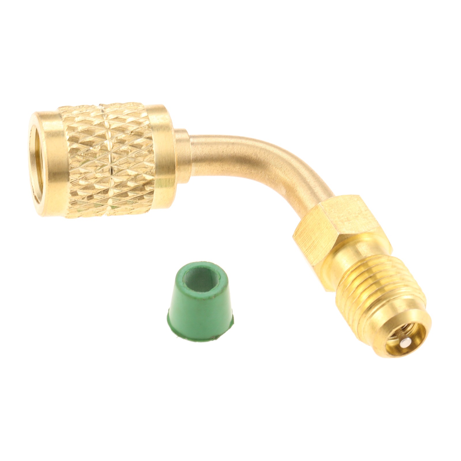 80°R32 R454B Refrigerant Brass Adapter Low-Loss HVAC Quick Connect Fittings