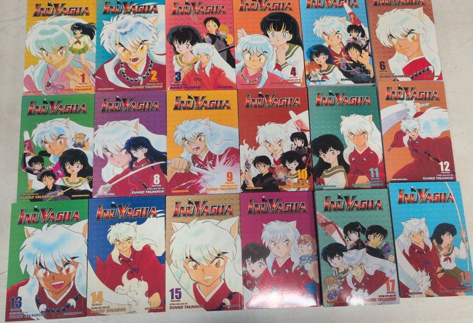 Inuyasha Vizbig English Manga Graphic Novels NEW 1-18