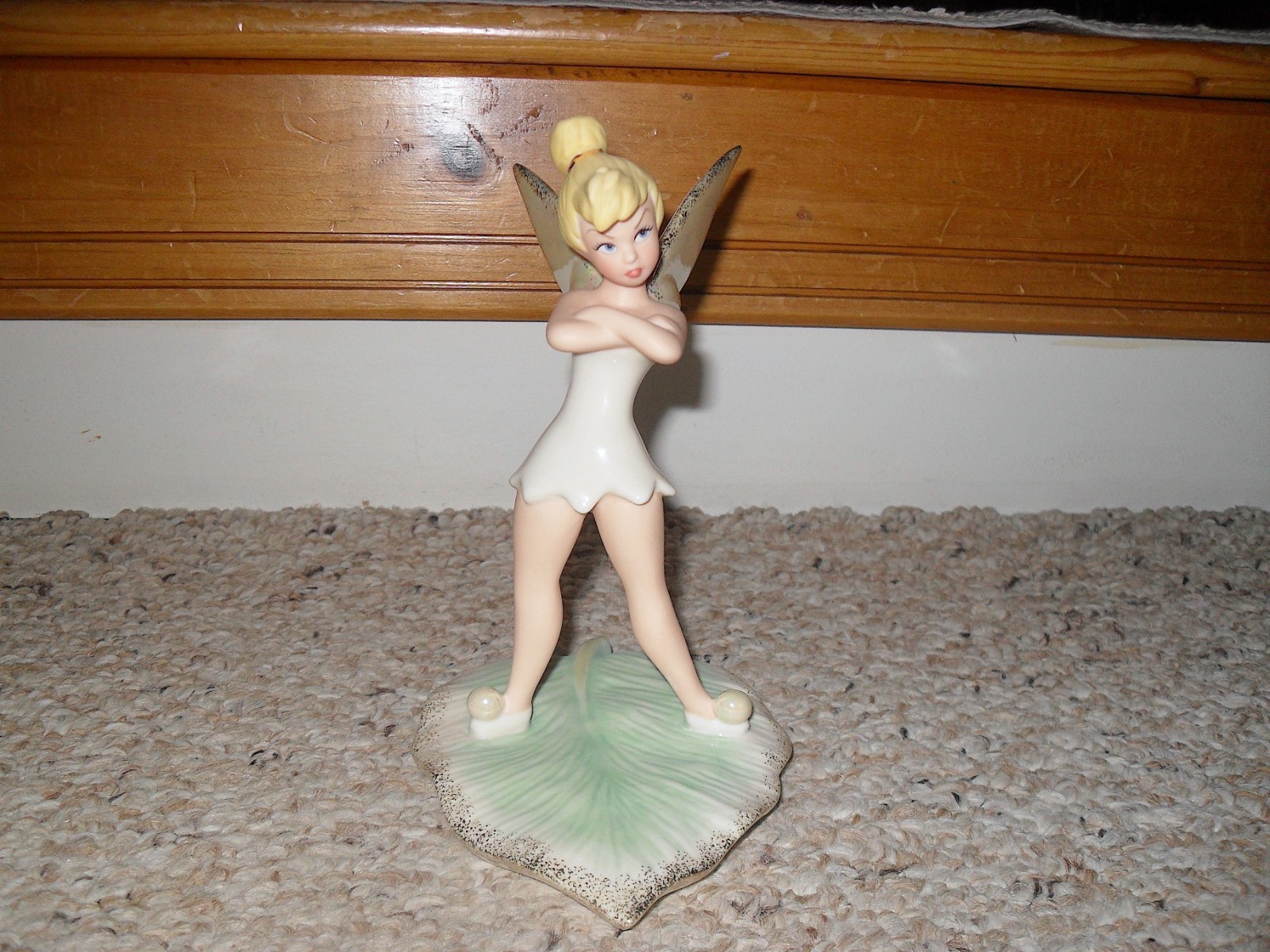 Lenox Fiery Fairy Porcelain Figurine Tinkerbell Disney\'s Showcase Collection