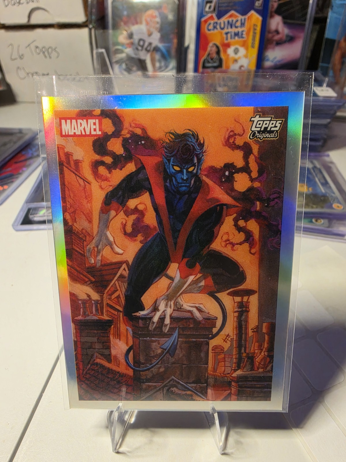 Topps 2026 Chrome Marvel Comics Nightcrawler Topps Original Art TO-09 Brereton