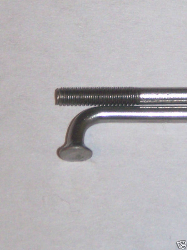 36 Custom length 12g (2.6mm) Stainless spokes Brass nipples Schwinn Heavyweights