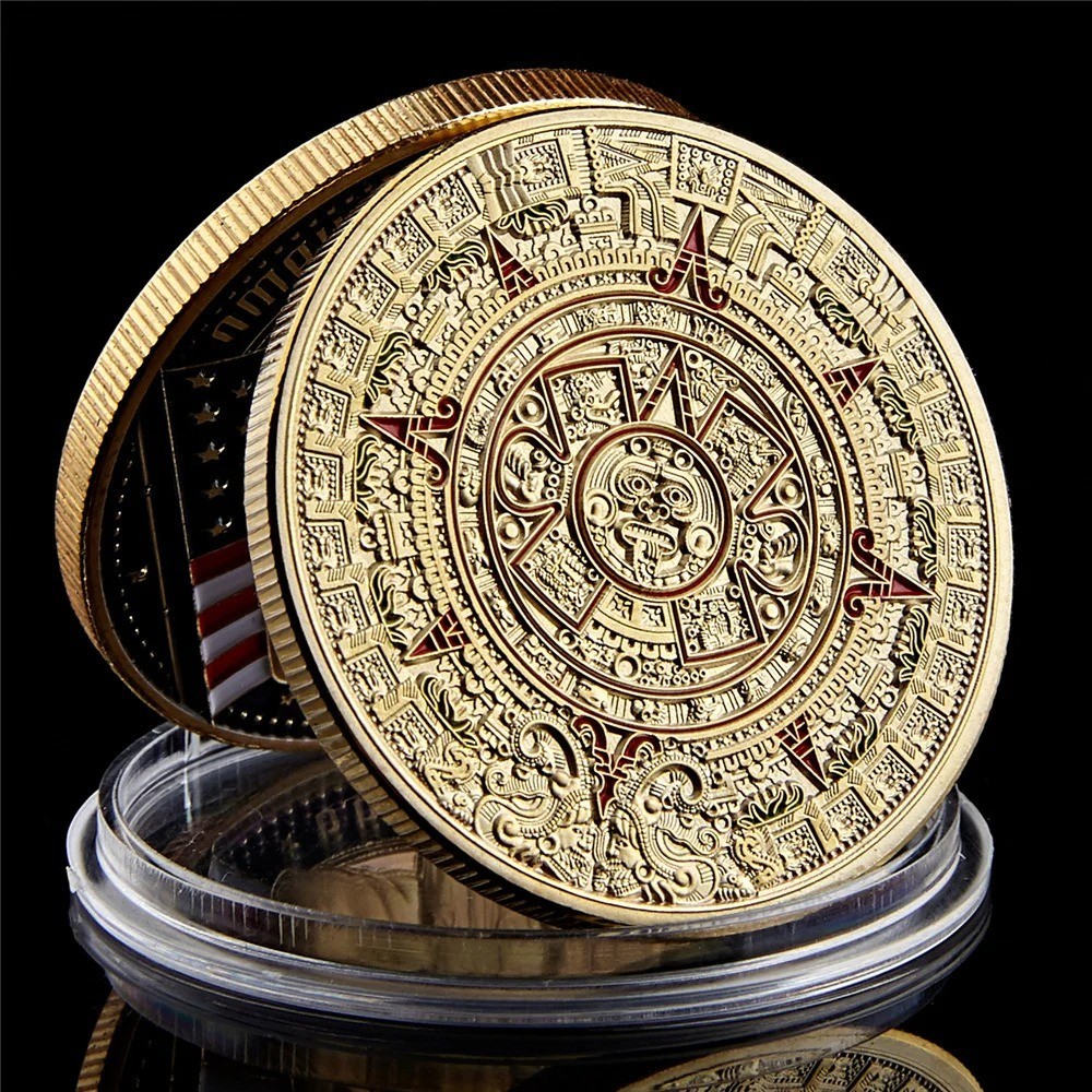 Mexico Mayan Aztec Calendar Art Prophecy Culture 1.57