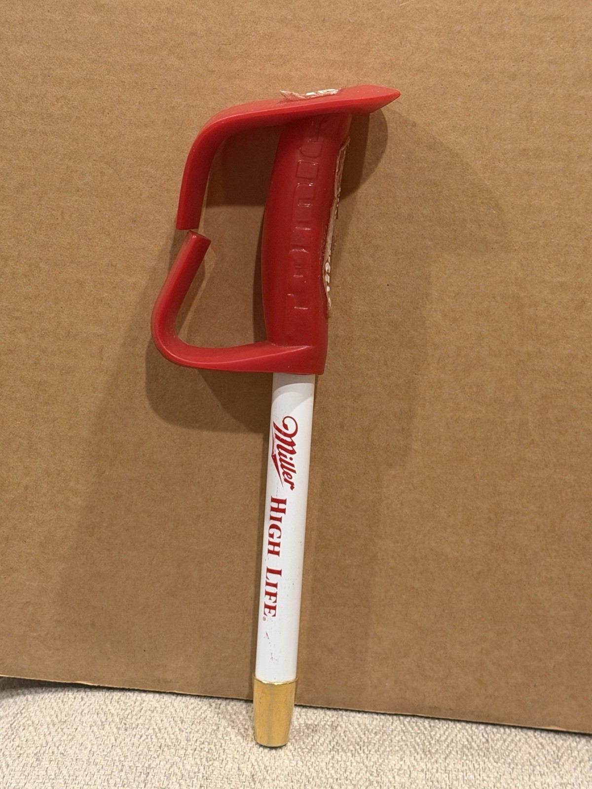 MILLER HIGH LIFE MHL SKI POLE BEER TAP HANDLE