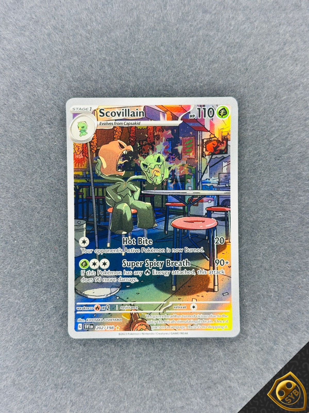 Pokemon Scovillain 202/198 SVI Scarlet and Italian Violet Set