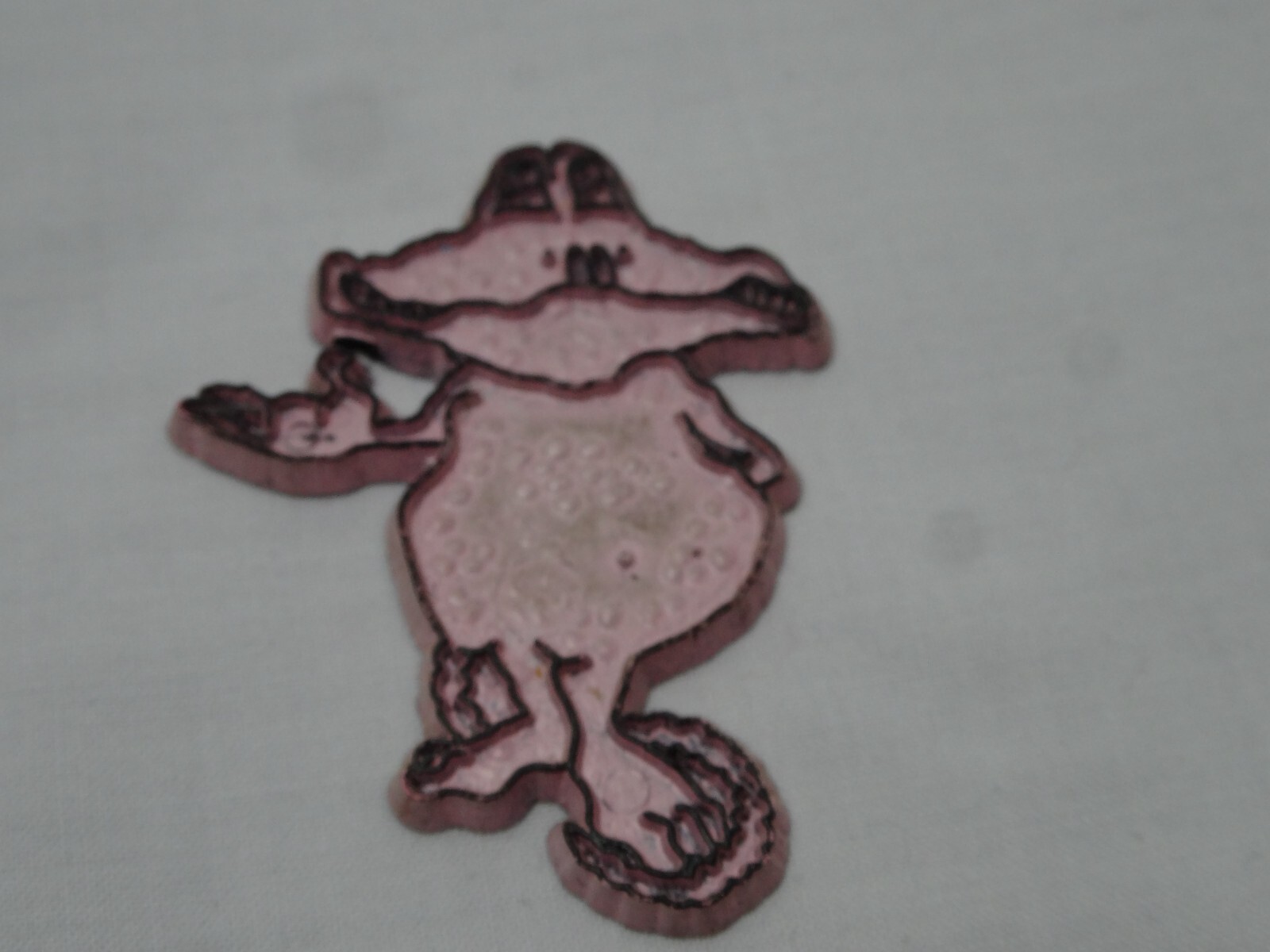 Vintage 70s Freakies Rubber Fridge Magnet GARGLE Ralston Cereal Premium 1 7/8