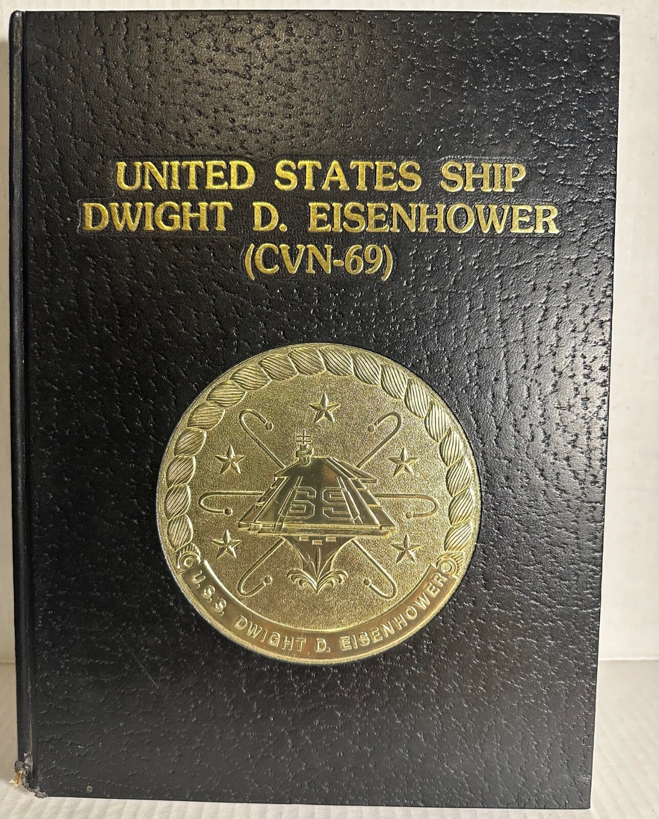 USS Dwight D Eisenhower CVN-69 Mediterranean Cruise Book 1983 Navy- G9-G9 USS Dwight D Eisenhower CVN-69 Mediterranean Cruise Book 1983 Navy- G9-G9