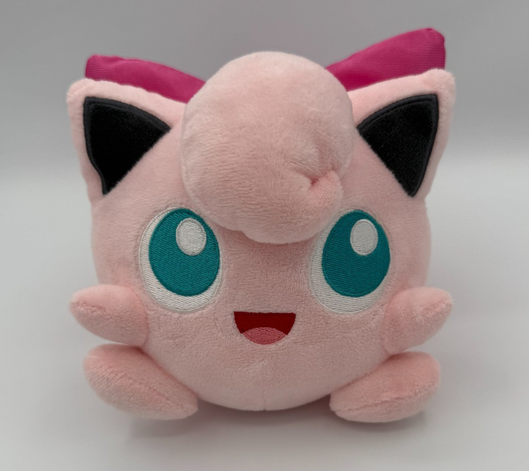 Jigglypuff Bow Plush Pokemon Worlds Exclusive  Anaheim 2025