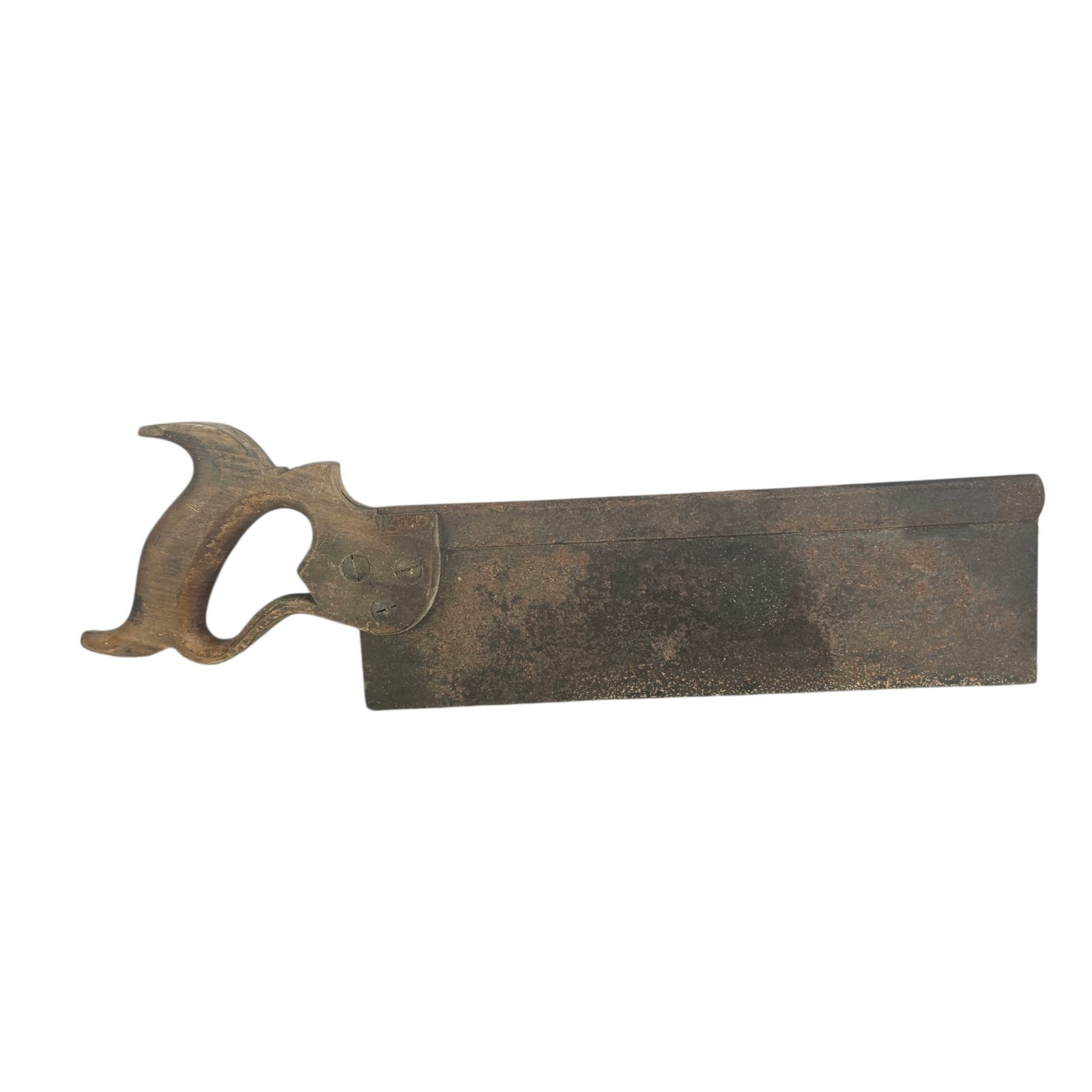 Antique Disston & Sons 12” Back Saw Woodworking Hand Saw 