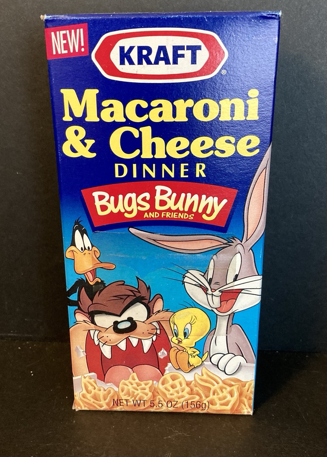 1994 Bugs Bunny And Friends Kraft Macaroni & Cheese Dinner Full Box