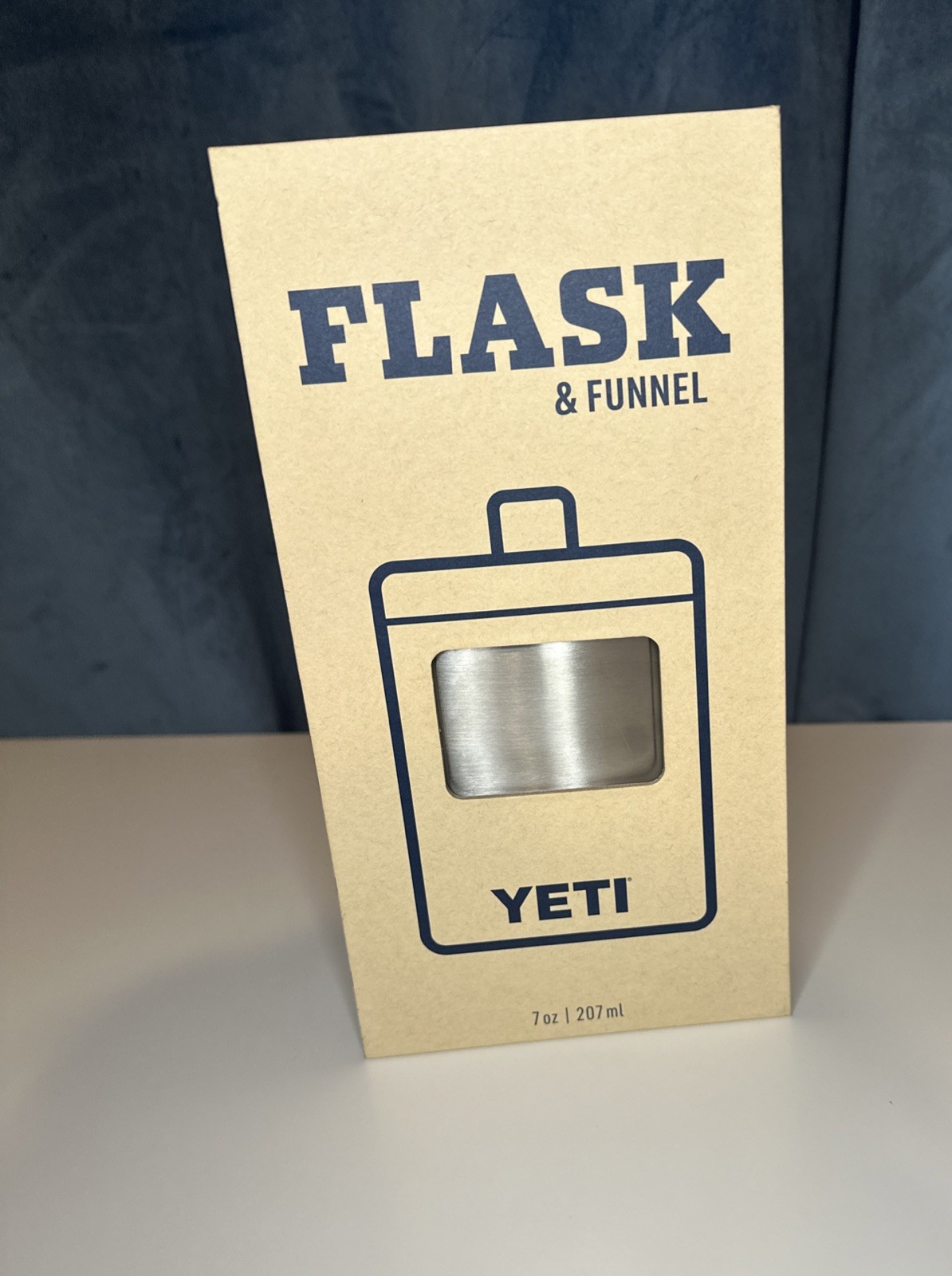 YETI Flask & Funnel - RARE & SOLD OUT - Limited Release - Stainless Steel - NEW