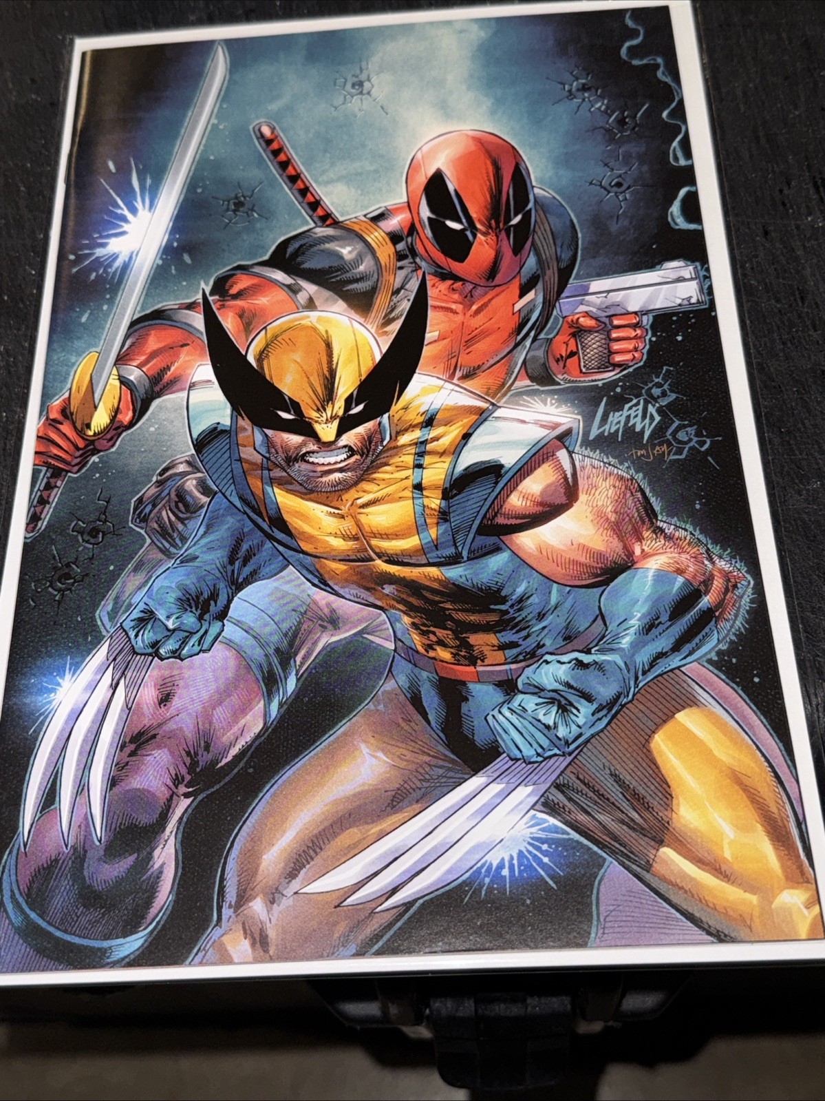 Deadpool Wolverine WWIII #1 2nd Print 1:25 Liefeld Virgin Variant Marvel 2024 🧨