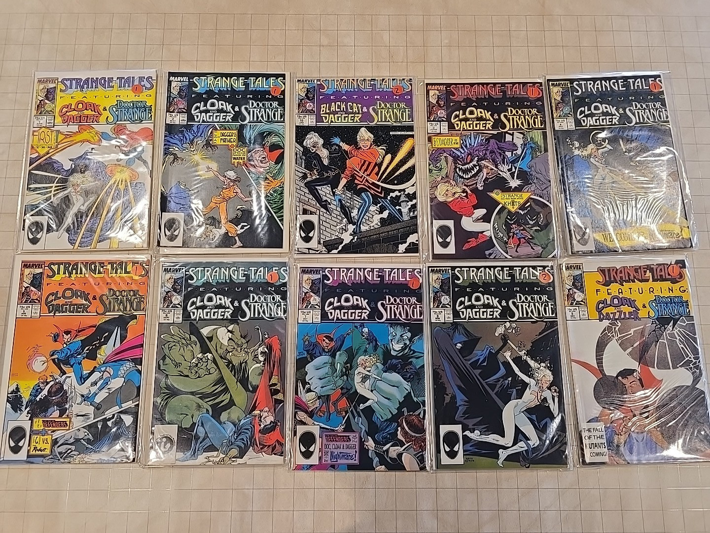 💥Strange Tales #1-10 (Marvel Comics 1987)