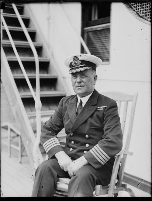 Captain E.G. Diggle of the steam ship Carinthia NSW 28 December 1925 Old Photo