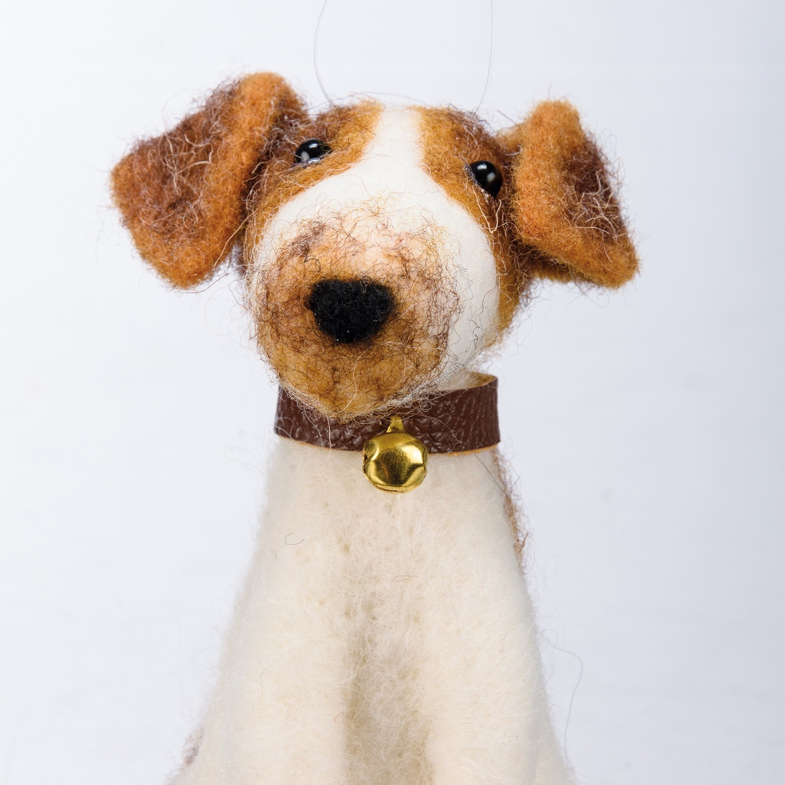 Primitives by Kathy Felt Critter Sitting Terrier 454397