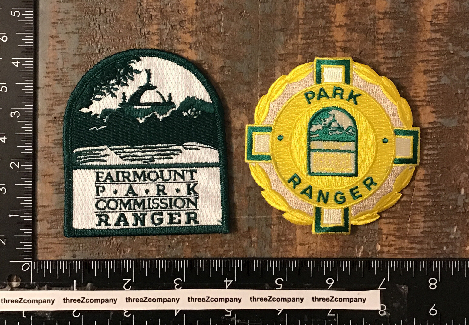 Vtg Fairmount Park Commission Pennsylvania Ranger DNR Shoulder Patches Obsolete Vtg Fairmount Park Commission Pennsylvania Ranger DNR Shoulder Patches Obsolete