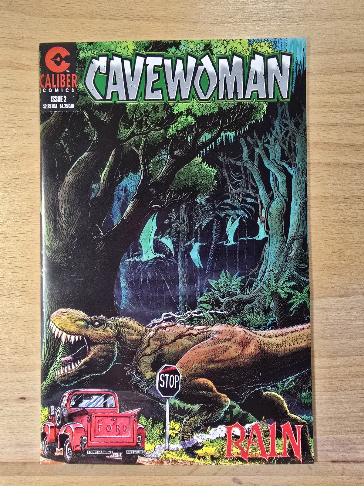 Cavewoman Cave Woman Rain 4 1996 Budd Root Caliber Press Comics