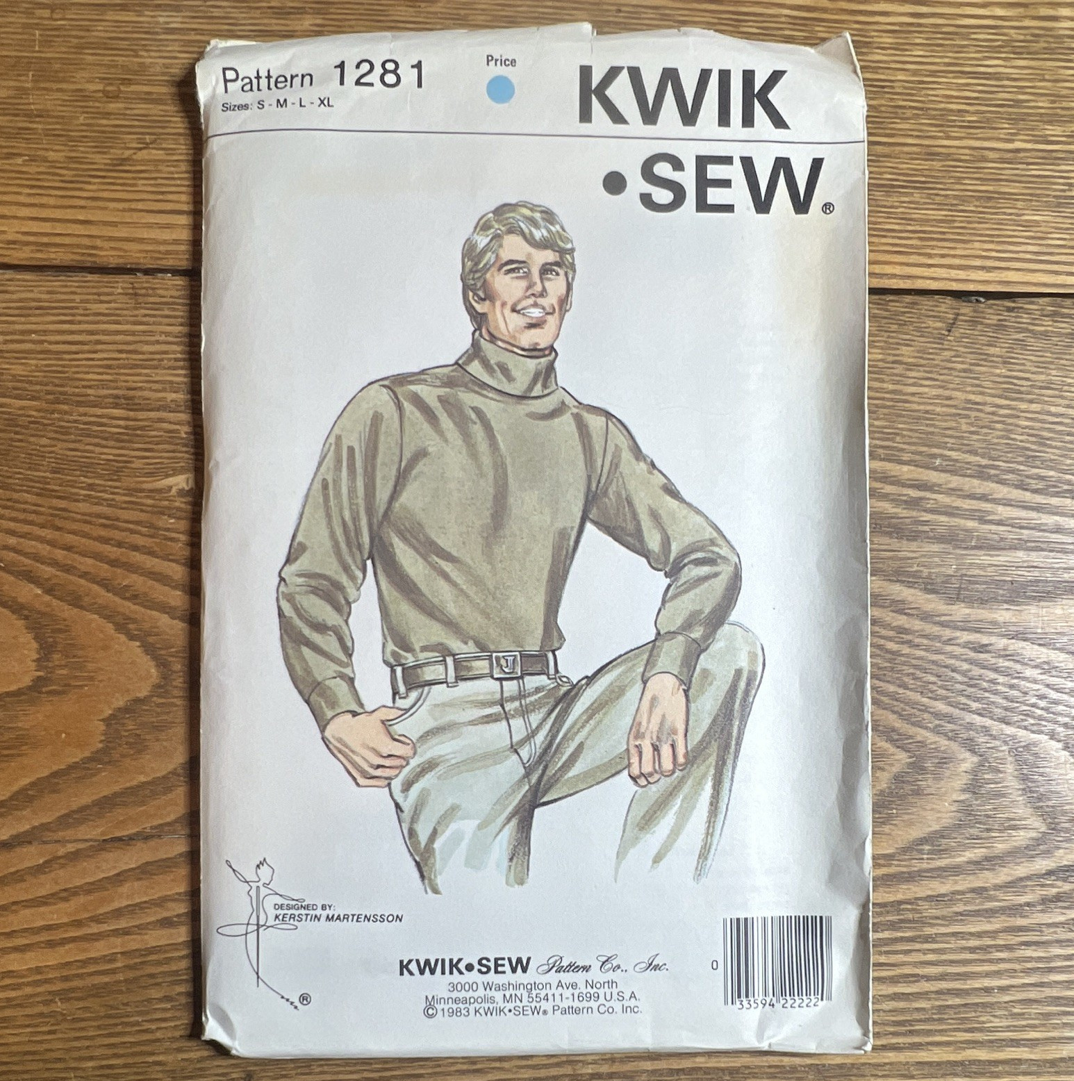 Kwik Sew 1281 Mens Shirt Sewing Pattern Sportswear S-M-L-XL Vintage Original Kwik Sew 1281 Mens Shirt Sewing Pattern Sportswear S-M-L-XL Vintage Original