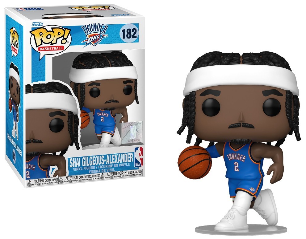 Shai Gilgeous-Alexander (Oklahoma City Thunder) NBA Funko Pop Shai Gilgeous-Alexander (Oklahoma City Thunder) NBA Funko Pop