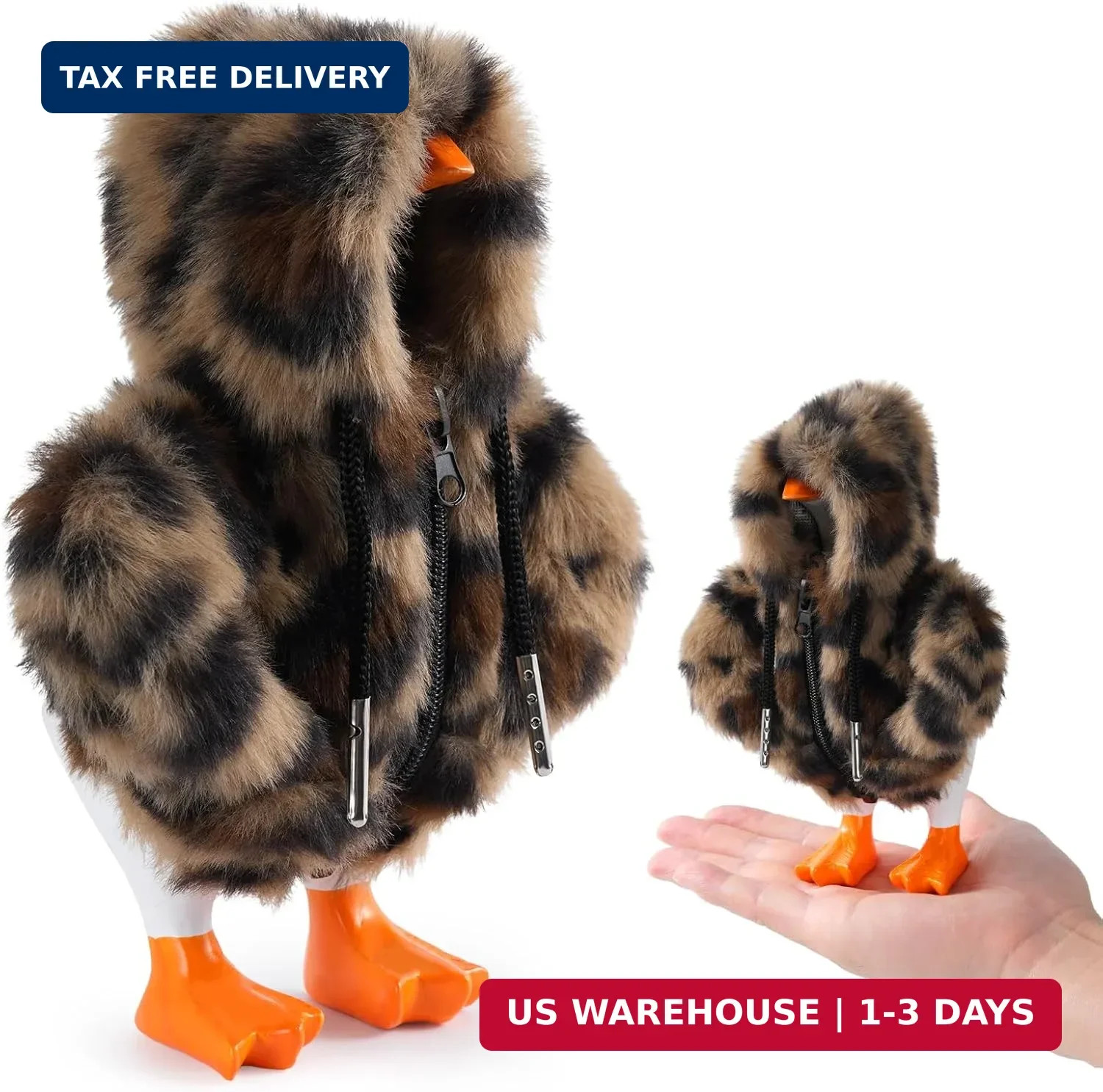 7inch Desk Goose Outfits, Mini Desktop Goose Clothes Desk Goose Accessories Set