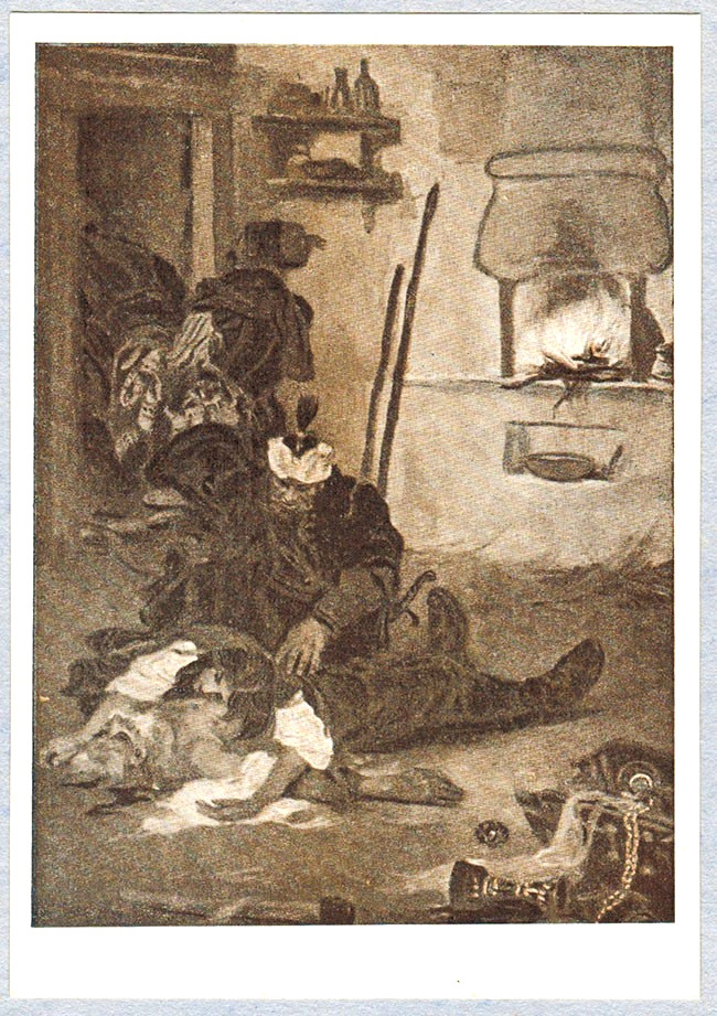 I.Yizhakevych 1956 Ukrainian postcard to T. Shevchenko poem HAYDAMAKS I.Yizhakevych 1956 Ukrainian postcard to T. Shevchenko poem HAYDAMAKS