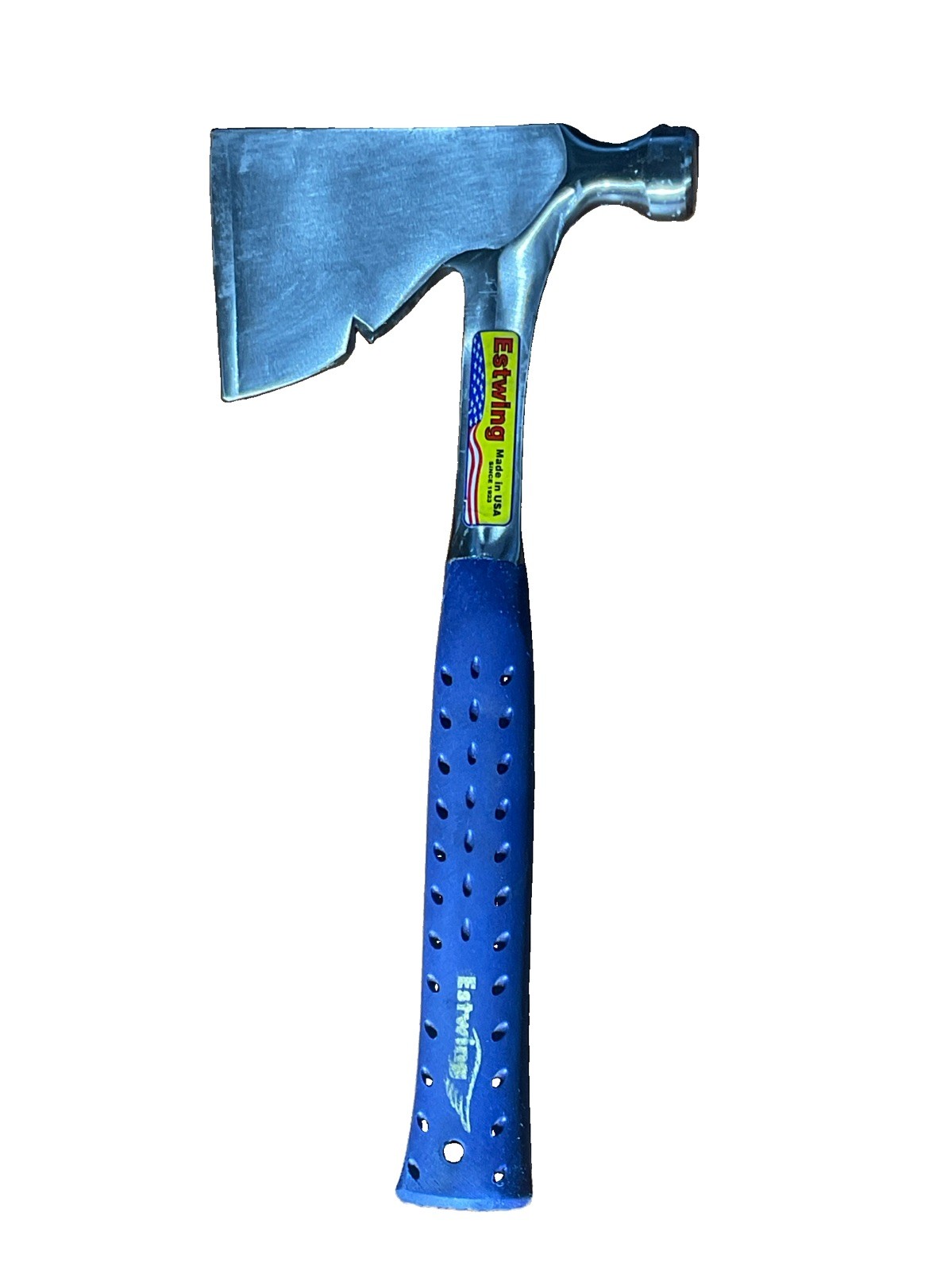 Estwing Carpenter\'s Hatchet, 3-5/8 in Cutting Edge, Steel Head, scratches, pics