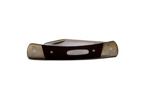Vintage Buck 704 Maverick Folding Pocket Knife 1990 X Date Code USA Wood Handle