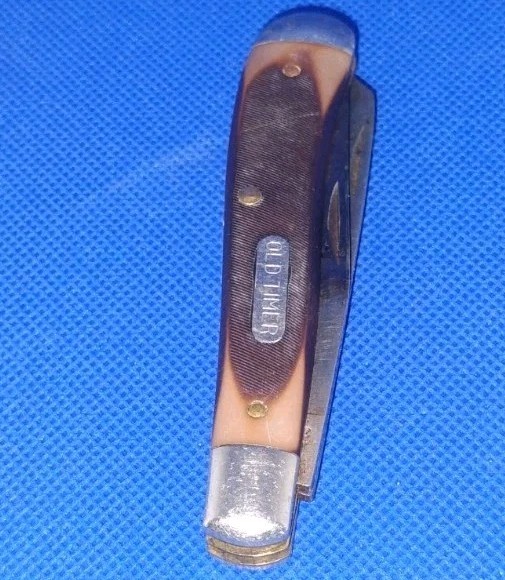 Vintage SCHRADE OLD TIMER 9400T 2 Blade Pocket Knife -USA