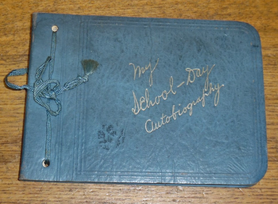 Old 1925-32 School Autograph Book - Anita B. Marston - Pepperell Mass.