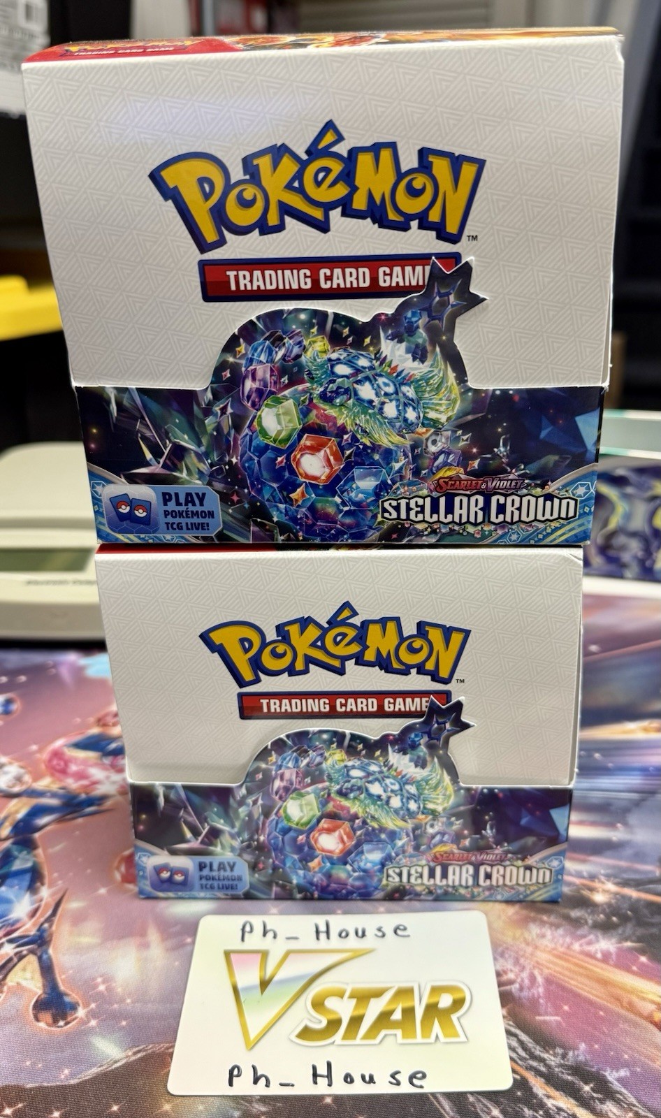 Pokemon Stellar Crown EMPTY Booster Box ONLY (NO PACKS) - Multiple Available