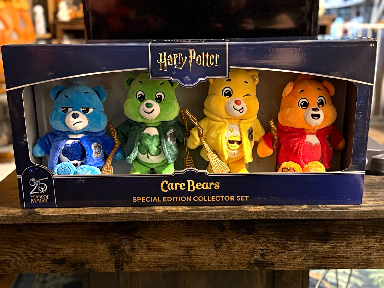 Harry Potter x Care Bears 25 Years of Magic Special Edition 4 Bear Set