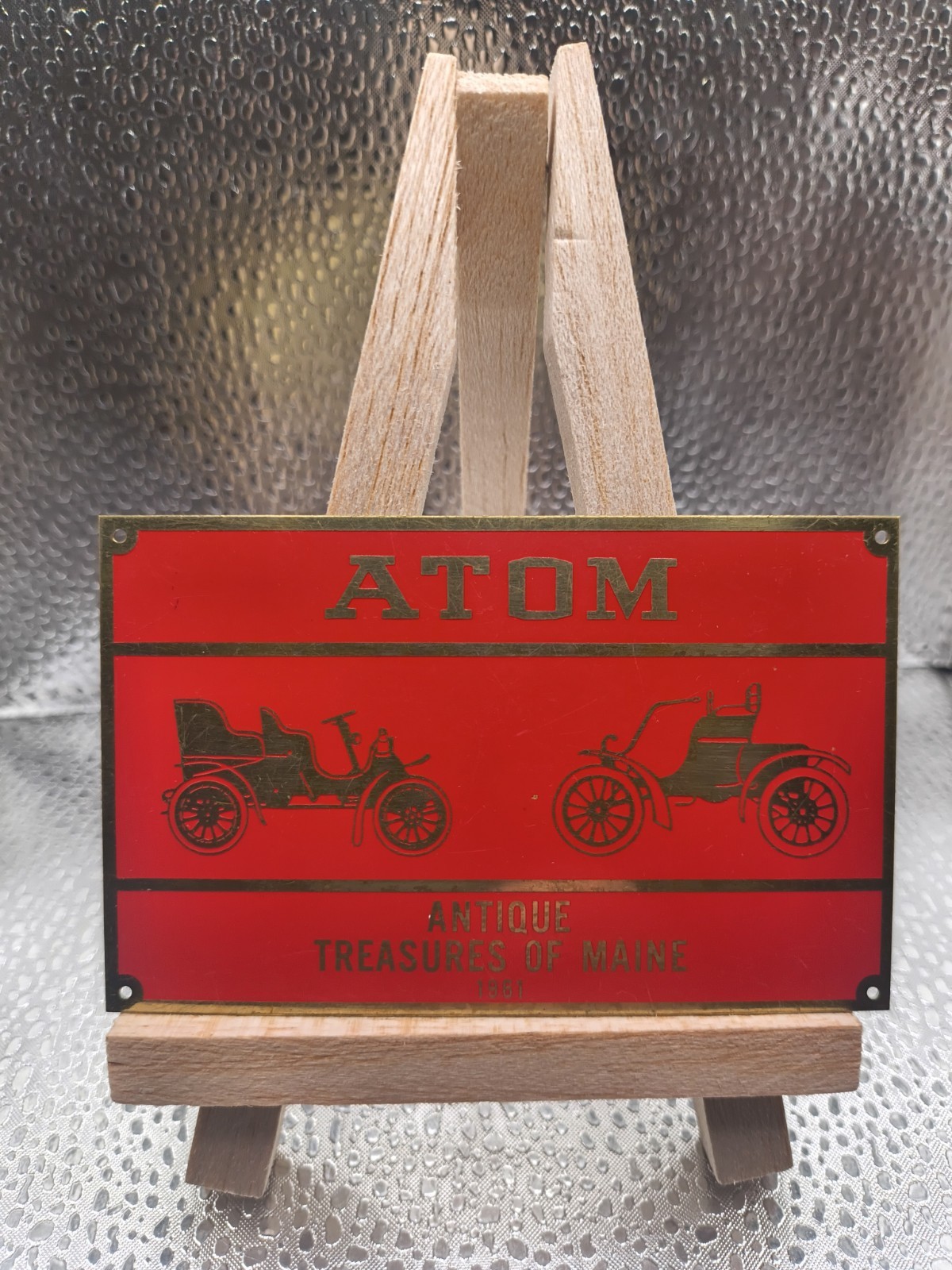 1961 Atom Antique Treasures Of Maine - Exhibition