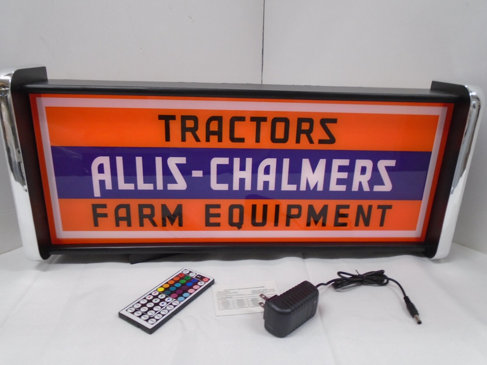 Allis-Chalmers Tractors LED Display lighted sign lightbox Wall hanging Light