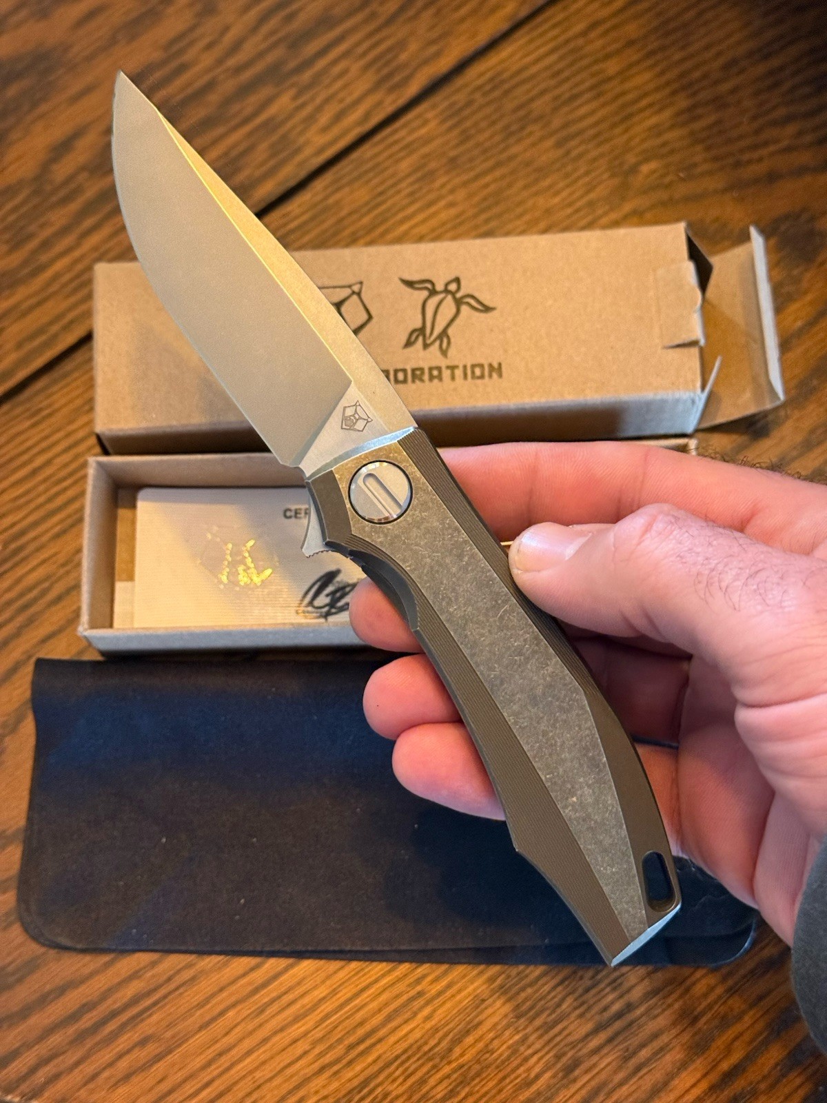 Shirogorov Knives/Charles Marlowe RKMP, 136 of 150 Special Edition Collab - 2026