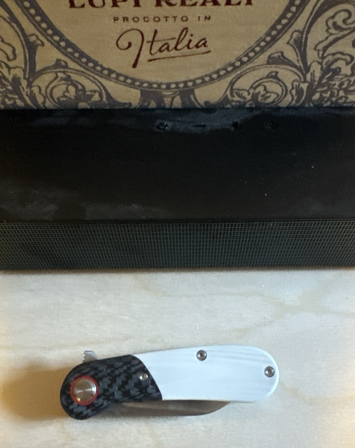 Twosun TS 204 Tepe Designs in S90V  Premium - Titanium, G10, Carbon handle 