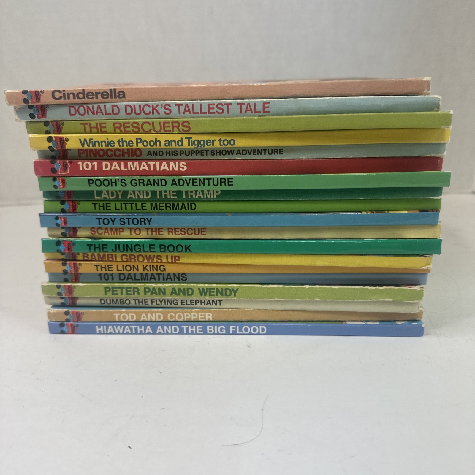 Disney's Wonderful World of Reading Lot of 19 Hardcover Children's Books
