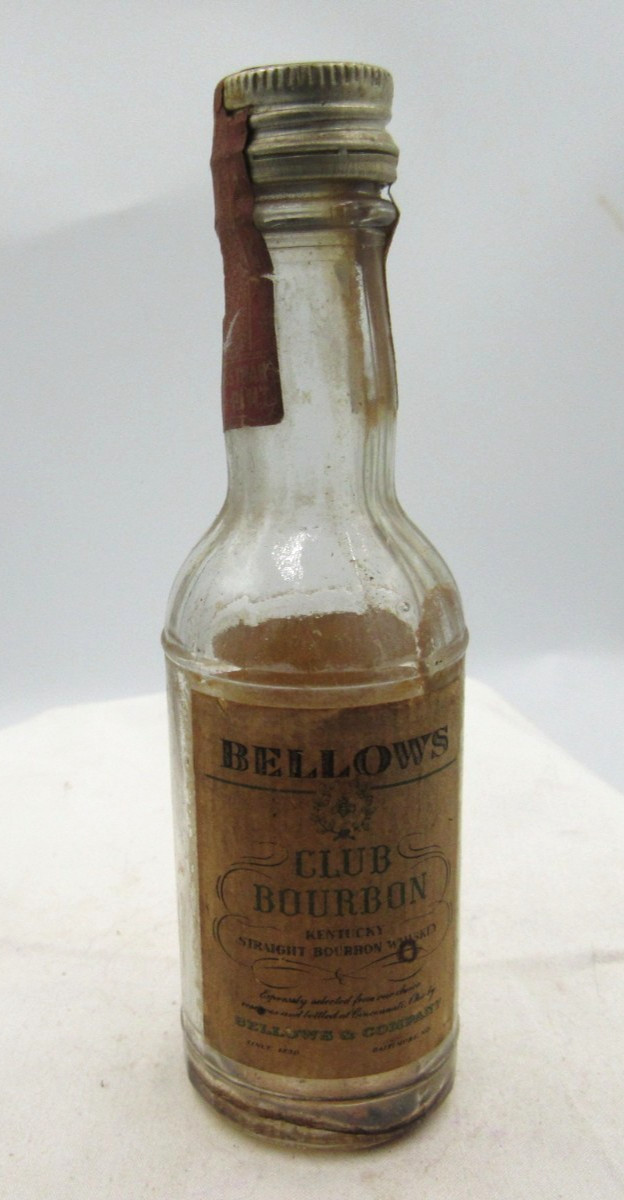 1930\'s Bellows & Co Club Bourbon Louisville KY 4 5/8\