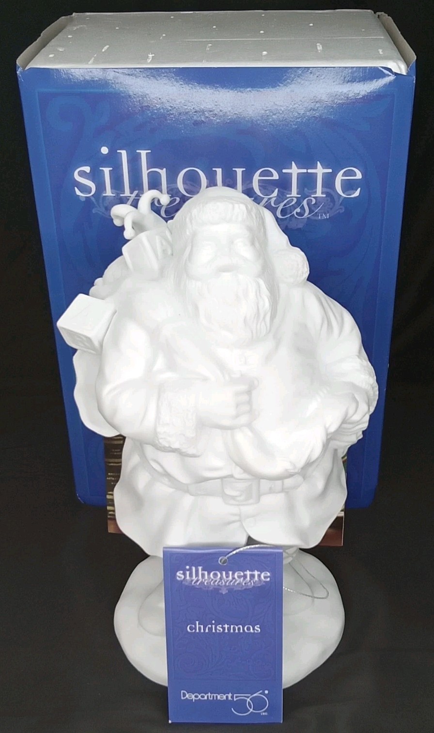 Vintage 1990s Dept 56 St Nicholas Santa Christmas Figurine With Original Box